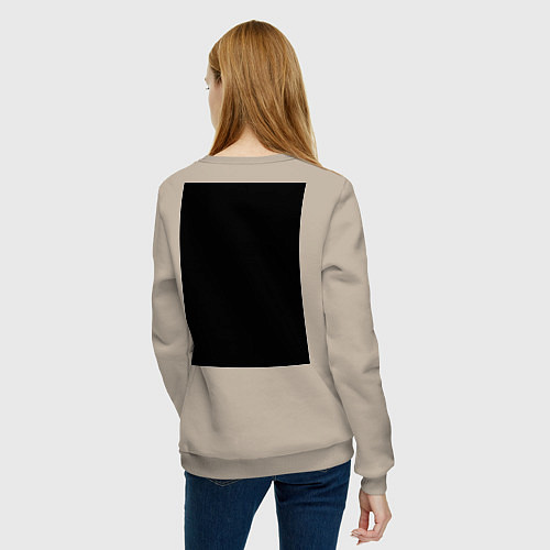 Женский свитшот Senpai: Pornhub Style / Миндальный – фото 4