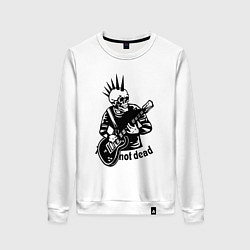 Женский свитшот Punks not dead - motto