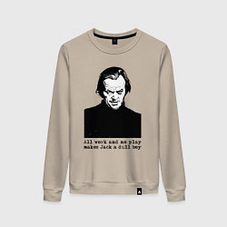 Женский свитшот Сияние - Джек Николсон