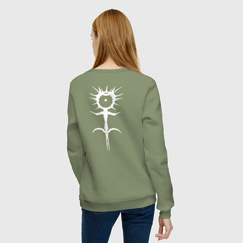 Женский свитшот GHOSTEMANE / Авокадо – фото 4