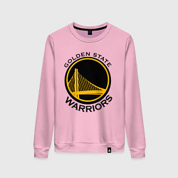 Свитшот хлопковый женский GOLDEN STATE WARRIORS, цвет: светло-розовый