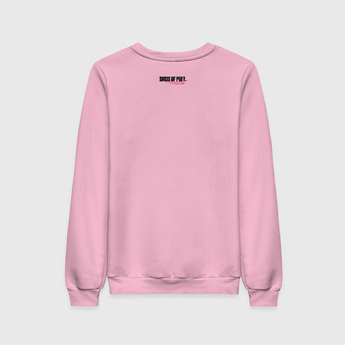 Женский свитшот Black mask club / Светло-розовый – фото 2