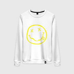 Женский свитшот NIRVANA на спине