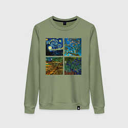 Женский свитшот Ван Гог картины