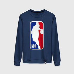 Свитшот хлопковый женский NBA Kobe Bryant, цвет: тёмно-синий