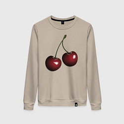 Женский свитшот Вишня
