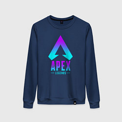Свитшот хлопковый женский APEX LEGENDS, цвет: тёмно-синий