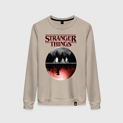 Женский свитшот Очень странные дела