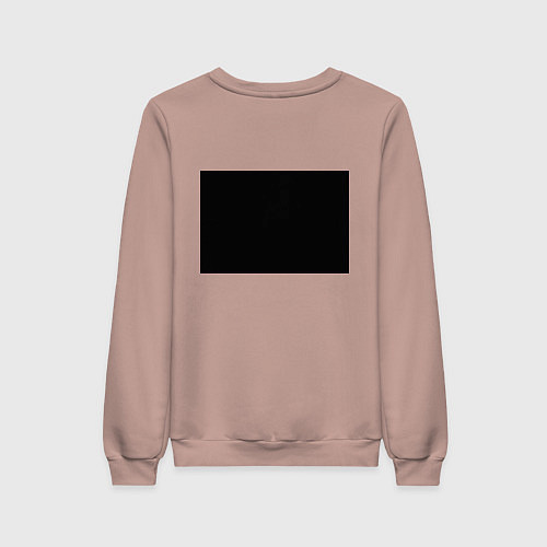 Женский свитшот Изоляция / Пыльно-розовый – фото 2