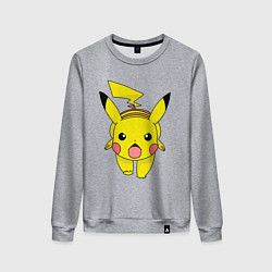 Женский свитшот ПикачуПикачу