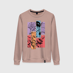 Женский свитшот Аска и Синдзи, Евангелион