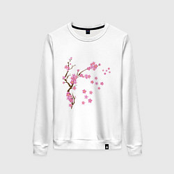 Женский свитшот Розовая сакура