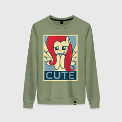 Женский свитшот Fluttershy cute