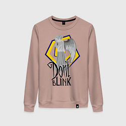 Женский свитшот Don't blink