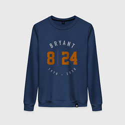 Свитшот хлопковый женский Kobe Bryant, цвет: тёмно-синий