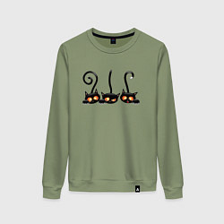 Женский свитшот Котики