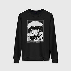 Женский свитшот Увидимся, космический ковбой