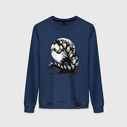 Женский свитшот Годзилла