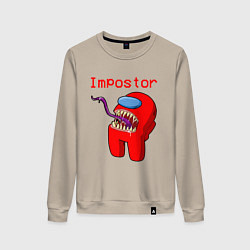 Женский свитшот AMONG US - IMPOSTOR