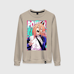 Женский свитшот POWER CHAINSAW MAN ANIME