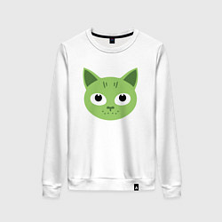 Женский свитшот Green Cat