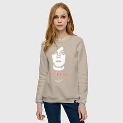 Свитшот хлопковый женский OG BUDA, цвет: миндальный — фото 2