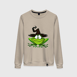 Женский свитшот Ведьмина лягушка