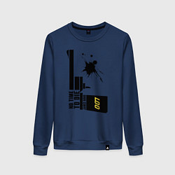 Женский свитшот Не время умирать Джеймс Бонд