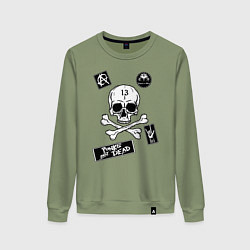 Женский свитшот Как у КНЯZZя Король и Шут