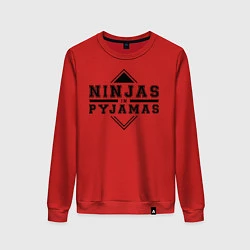 Женский свитшот Ninjas In Pyjamas