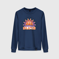 Свитшот хлопковый женский Phoenix Suns, цвет: тёмно-синий