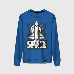 Женский свитшот Космический корабль
