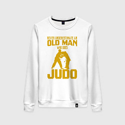 Женский свитшот Old Man Judo