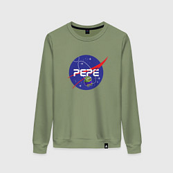 Женский свитшот Pepe Pepe space Nasa