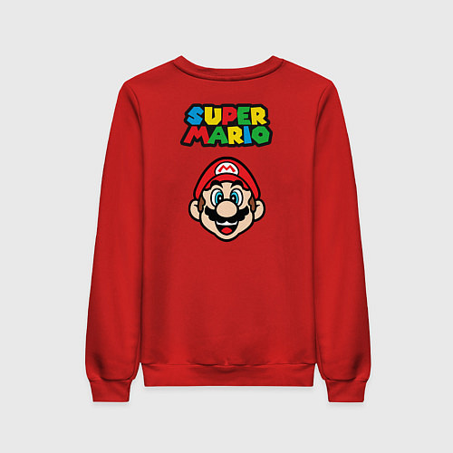 Женский свитшот Mario Bu / Красный – фото 2