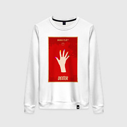 Женский свитшот Dexter wanna play