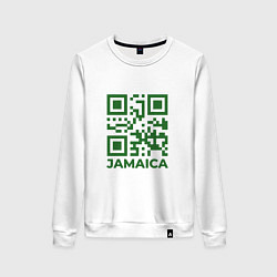 Женский свитшот QR Jamaica