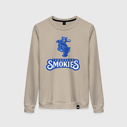 Женский свитшот Tennessee smokies - baseball team