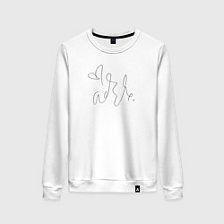 Женский свитшот Adele - Автограф