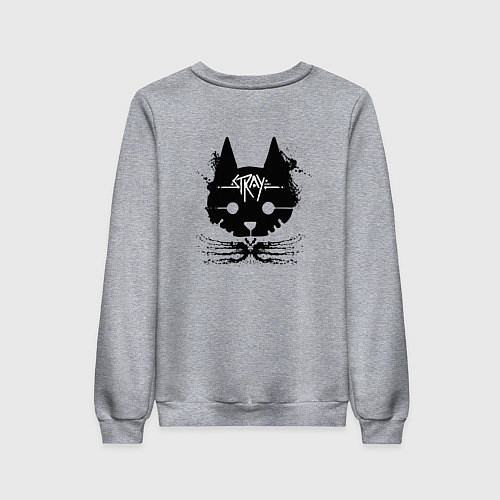 Женский свитшот Stray Logo / Меланж – фото 2