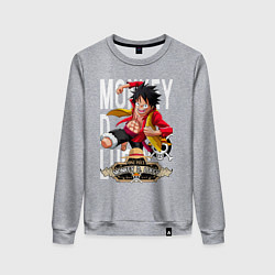 Женский свитшот One Piece Monkey Большой Куш Манки
