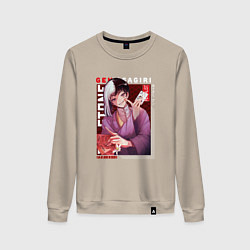 Женский свитшот Доктор Стоун Dr Stone, Гэн Асагири