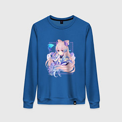 Женский свитшот Задумчивая Кокоми