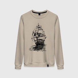 Женский свитшот Pacific ocean Frigate
