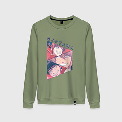 Женский свитшот Гинтоки Кагура и Шинпачи