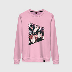 Женский свитшот Великий из бродячих псов, Дазай Осаму, Чуя Накахар