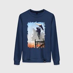 Женский свитшот Warrior of desert