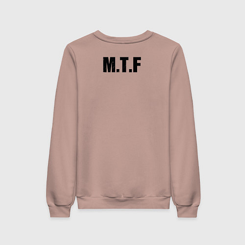 Женский свитшот Омега-12 / Пыльно-розовый – фото 2