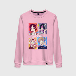 Женский свитшот Госпожа Кагуя: В любви как на войне Love is War