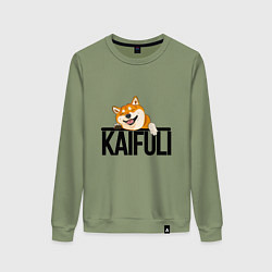 Женский свитшот Kaifuli shiba inu